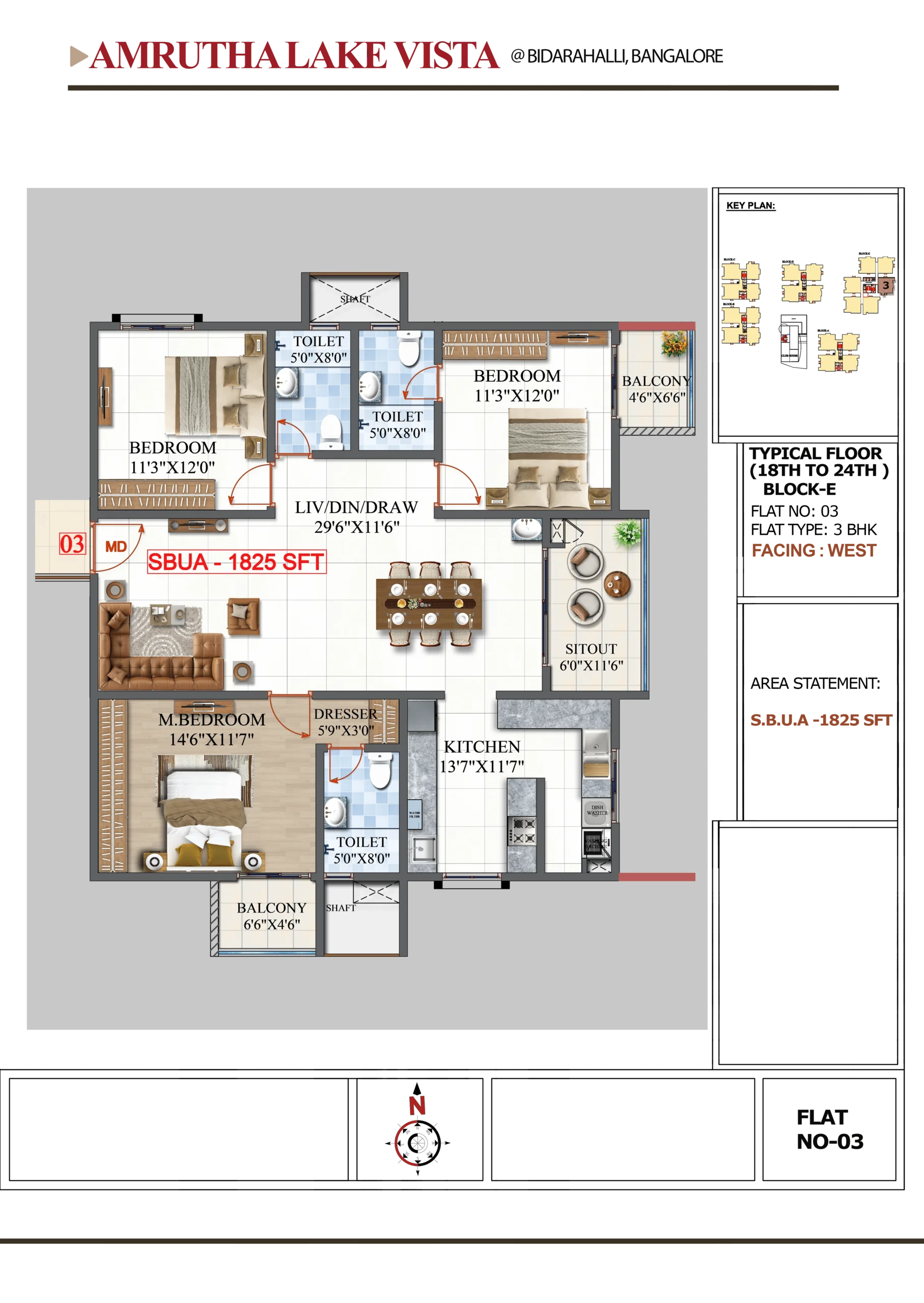 TYP-FLOOR 18 TO 24 BLK-E-FLAT-3