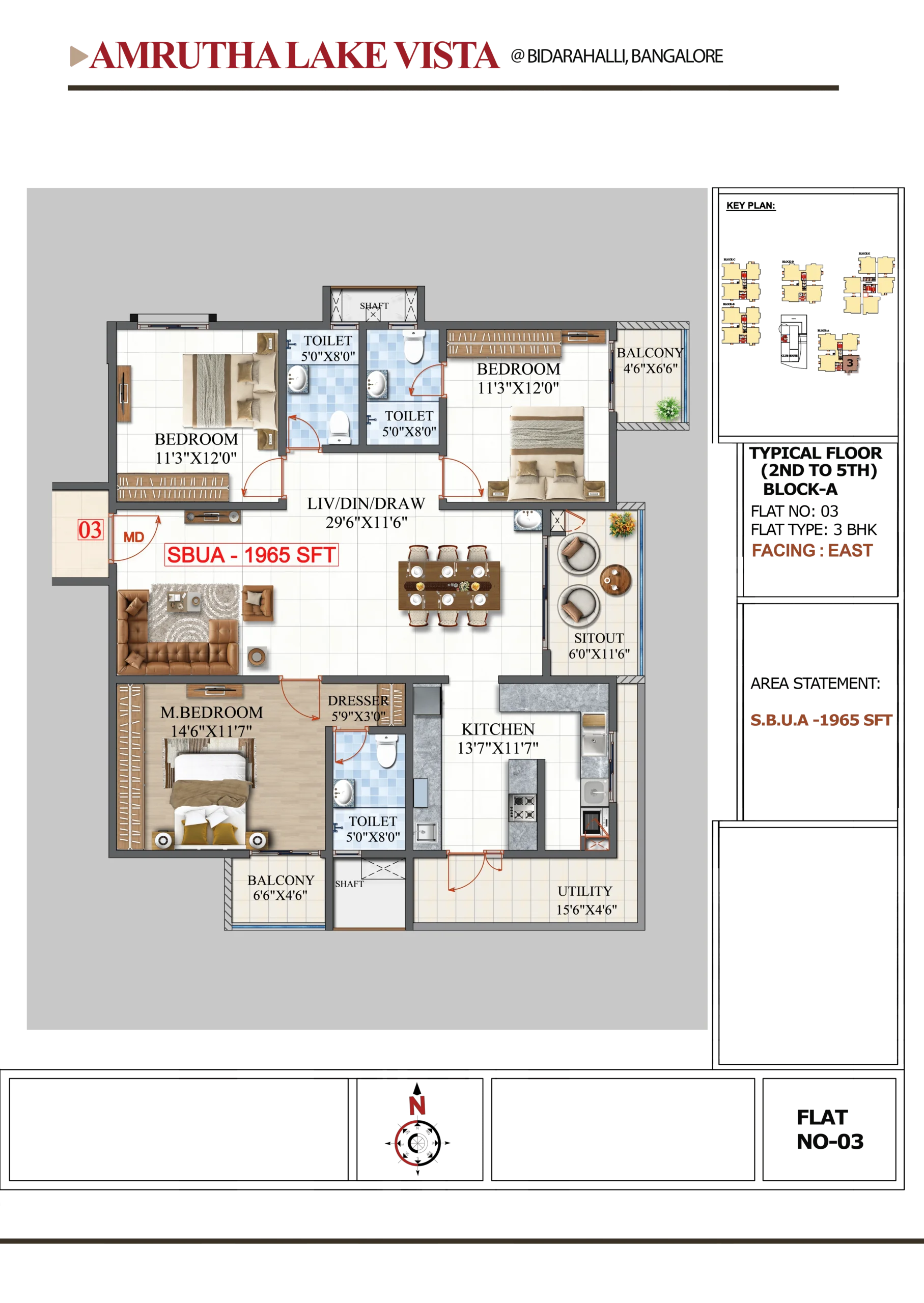 TYP-FLOOR 2-TO 5 BLK-A-FLAT-3