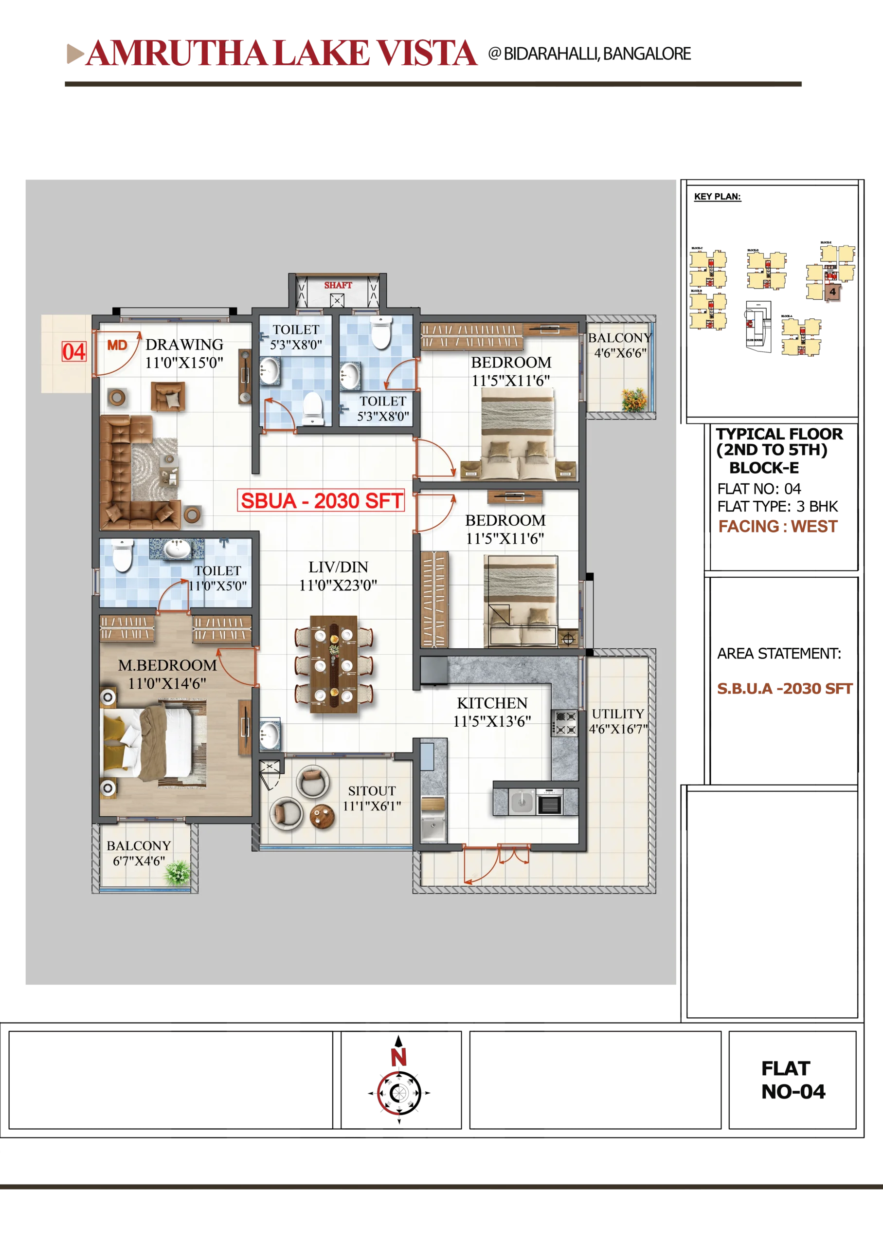 TYP-FLOOR 2-TO 5 BLK-E-FLAT-4