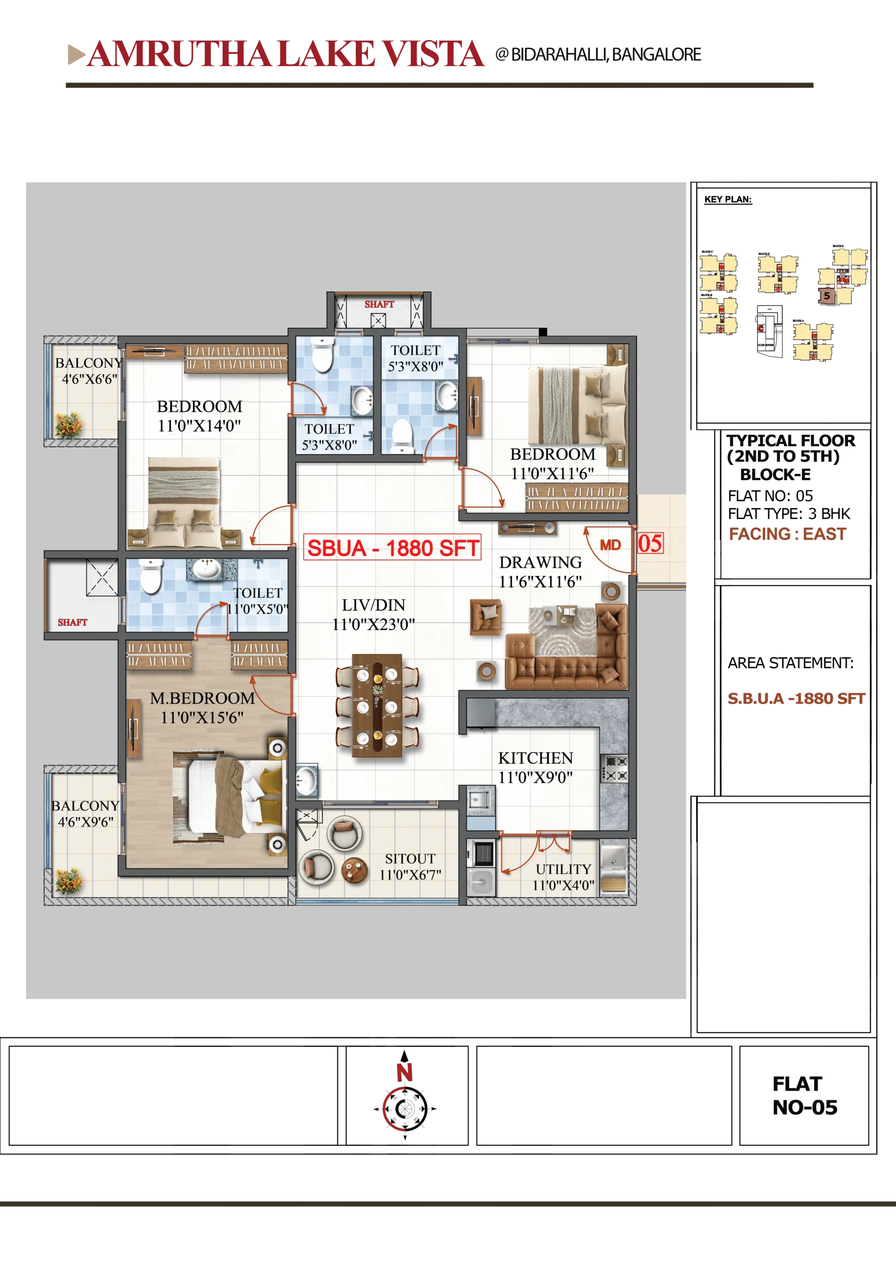 TYP-FLOOR 2-TO 5 BLK-E-FLAT-5